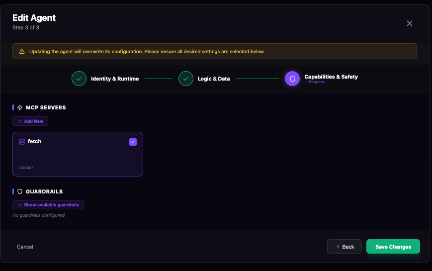 Add MCP Server to Agent