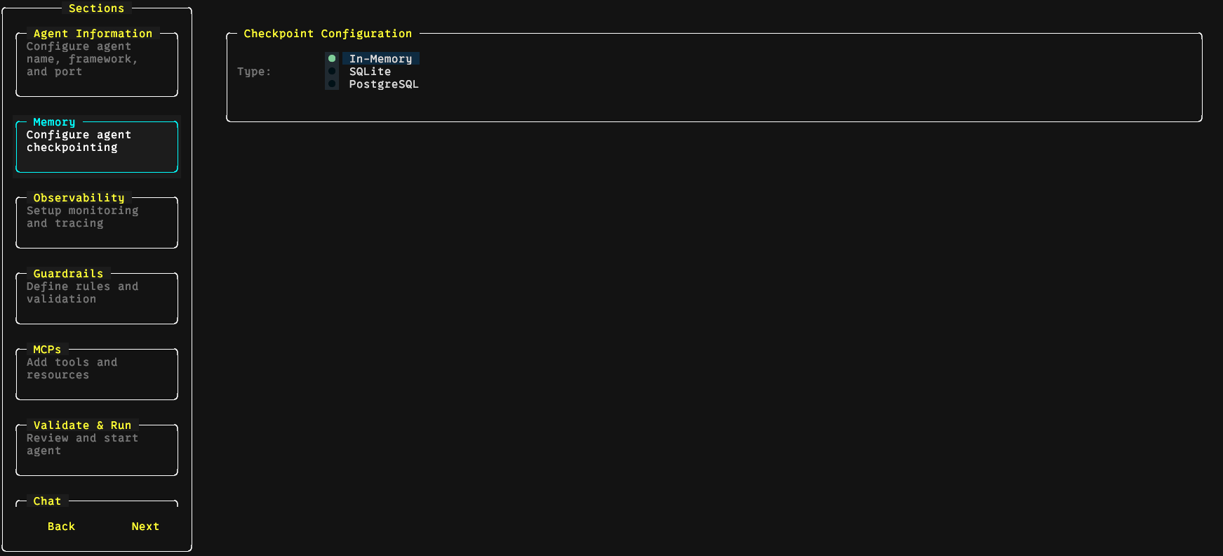 Memory Configuration